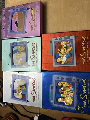 Simpsons: Seasons Collectors Edition DVD Box,books, Etc.