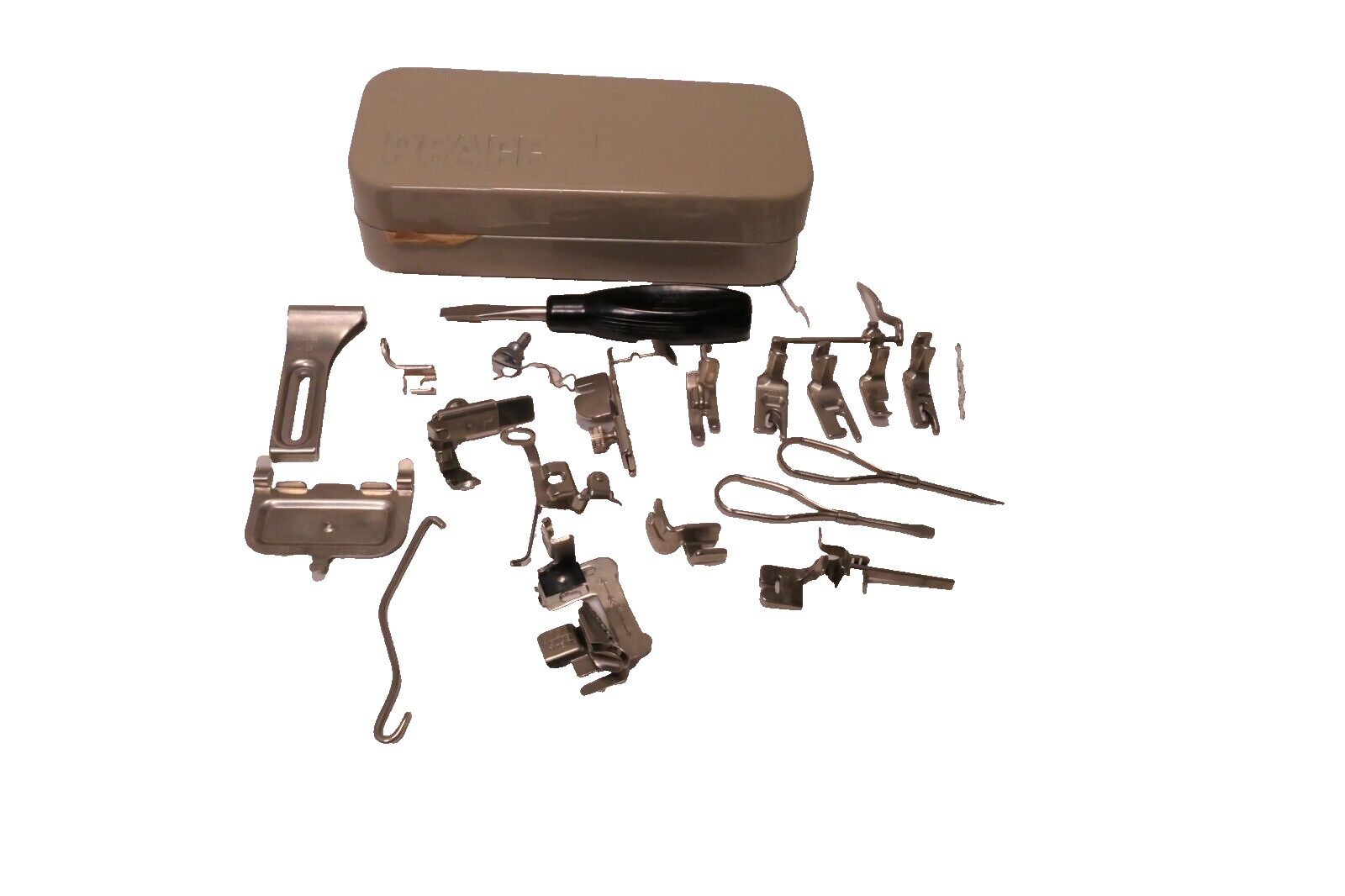 Sewing Machine Attachments Lot with Feet Plates Essential Tools and Accessories-image