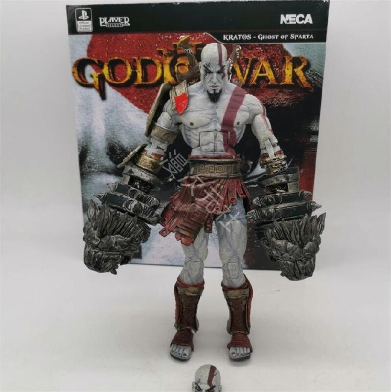 NECA - God of War 2 Figura de acción, KRATOS In Ares, Figura