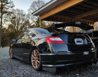2007-11 Honda Civic Coupe 3 Piece Rear Diffuser Hex Design
