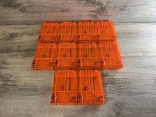 Lot of 10 Nerf N-Strike Elite Dart Clip Ammo Magazine Cartridges 6 Shots