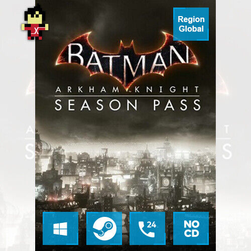 bekymring Enig med frokost Batman Arkham Knight Season Pass DLC for PC Game Steam Key Region Free |  eBay