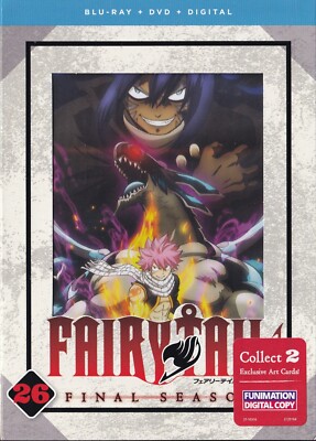 Fairy Tail Teil 26: Letzte Staffel Episoden 317-328 (BD/DVD, 2021, 4-Disc-Set)