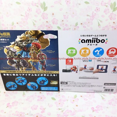 Amiibo Zelda Breath of the Wild Champion Revali Daruk Urbosa Mipha