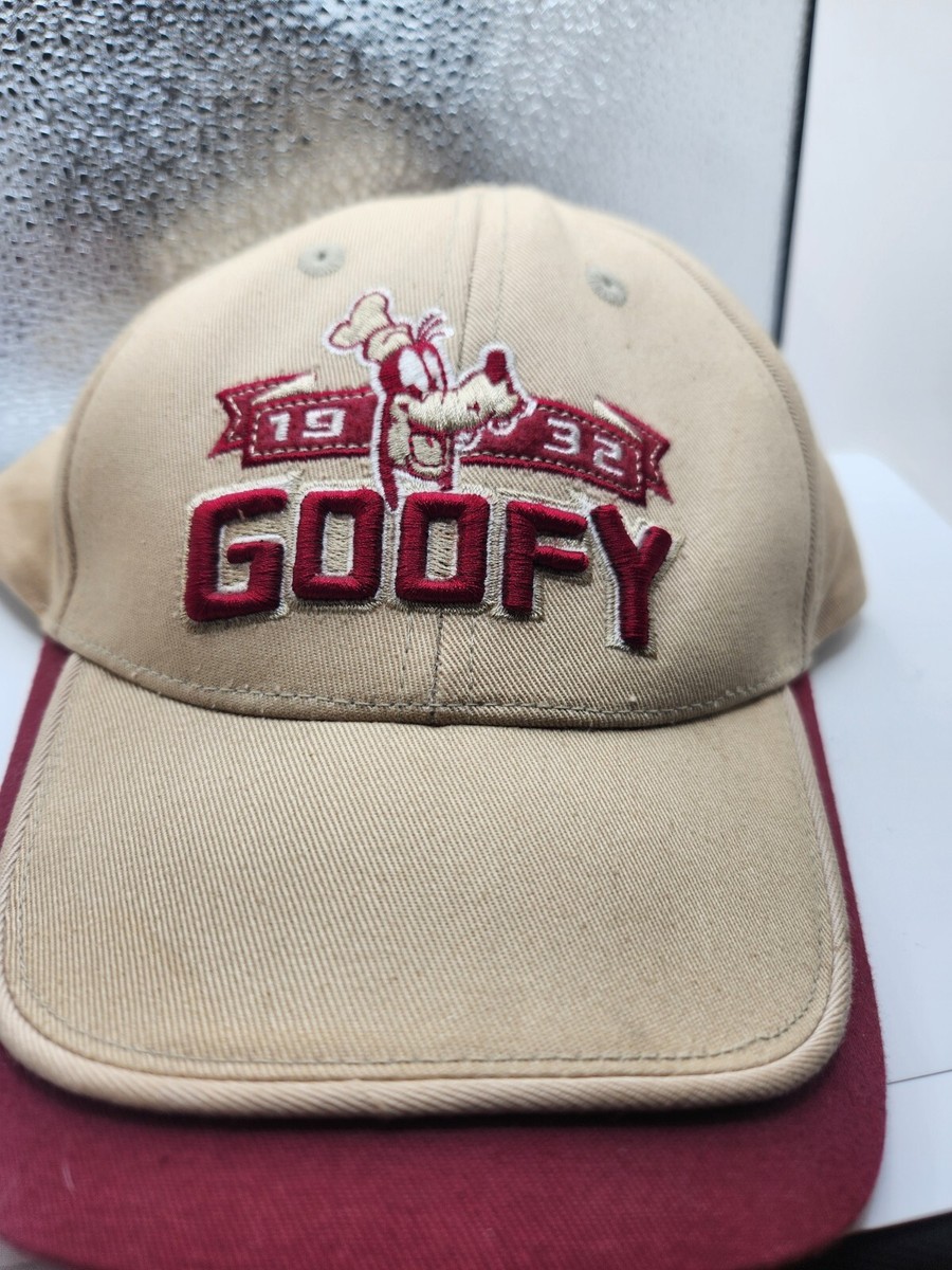Disney Embroidered Goofy Hat 1932 Adjustable Youth Size *Please