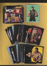 1999 Panini WCW Wrestling Complete Mint Sticker Set 120 SOLD 6