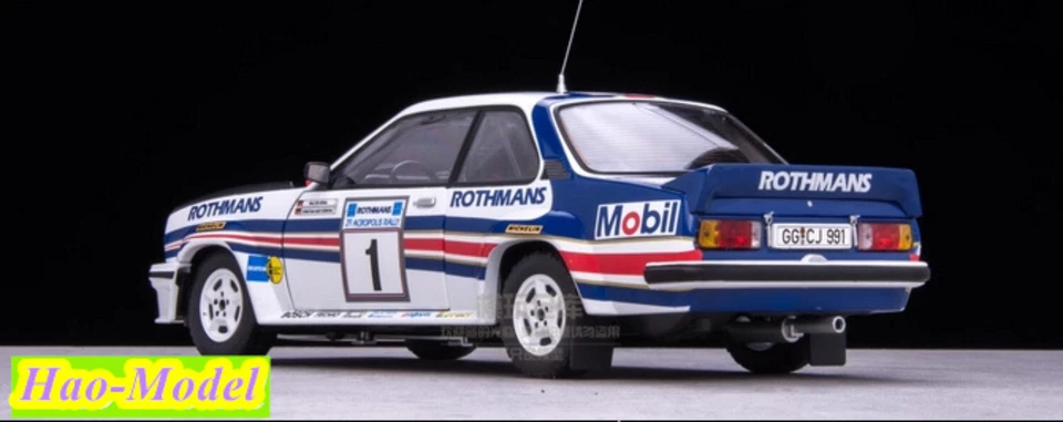 Sunstar 1:18 Opel Ascona 400 WRC NO.1 Model Car Diecast Metal Hobby Collection - Image 4 of 4