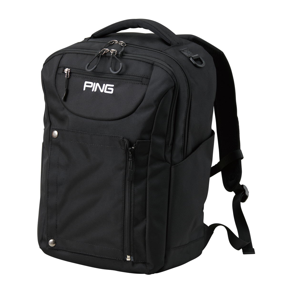 PING Golf Custom Backpack Bag Black GBU2201 2022 Model Laptop