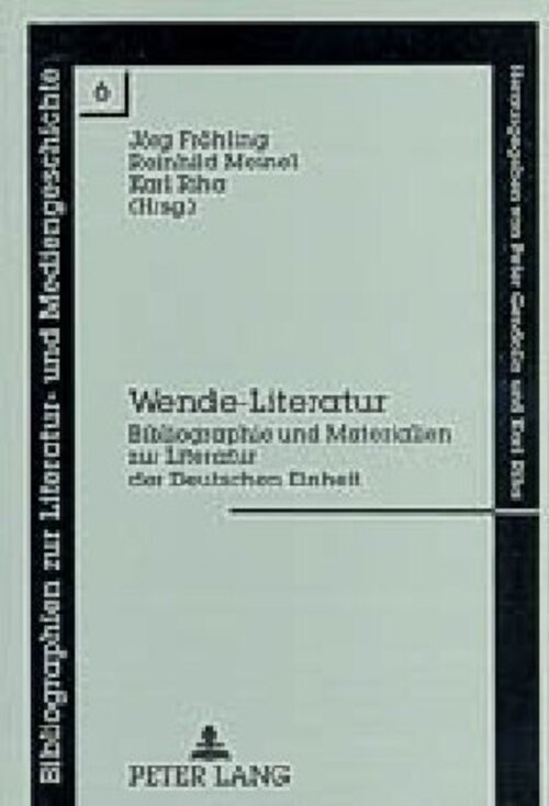 Thumbnail - Jörg Fröhling (u. A.) | Wende-literatur | Taschenbuch | Deutsch |