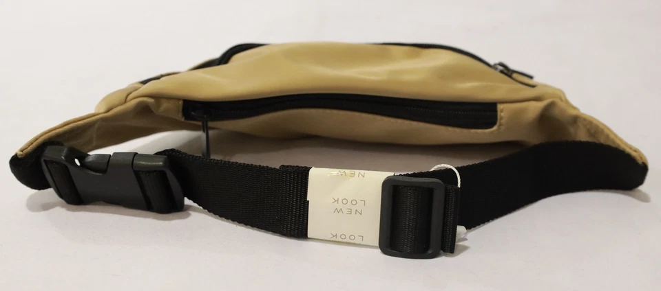 Newlook Мужская через плечо молнии подпоясанный Fanny Pack бампер сумка EJ2 камень один размер новый с Ярлыками - Изображение 3 из 4