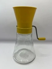 Vintage Androck Harvest Yellow Chopper/Grinder Mill #9-344 Made in USA