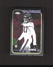 2024 Topps Chrome #255 T.J. Tampa Rookie Baltimore Ravens