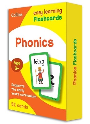 Phonics Flashcards (Cards) Collins Easy Learning Preschool