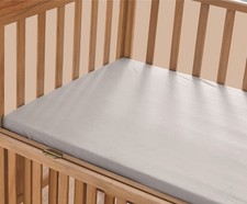 Luxury Silky Soft Baby Crib Fitted 100 Cotton Jersey Knit Standard Crib an...