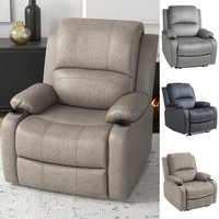 Recliner Chairs for Living Room, Microfibre Cloth Reclining Armchair