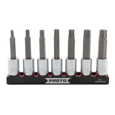 Proto J4990r7mm 7 Piece 38 Drive Advanced Hex Bit Socket Set - Mm