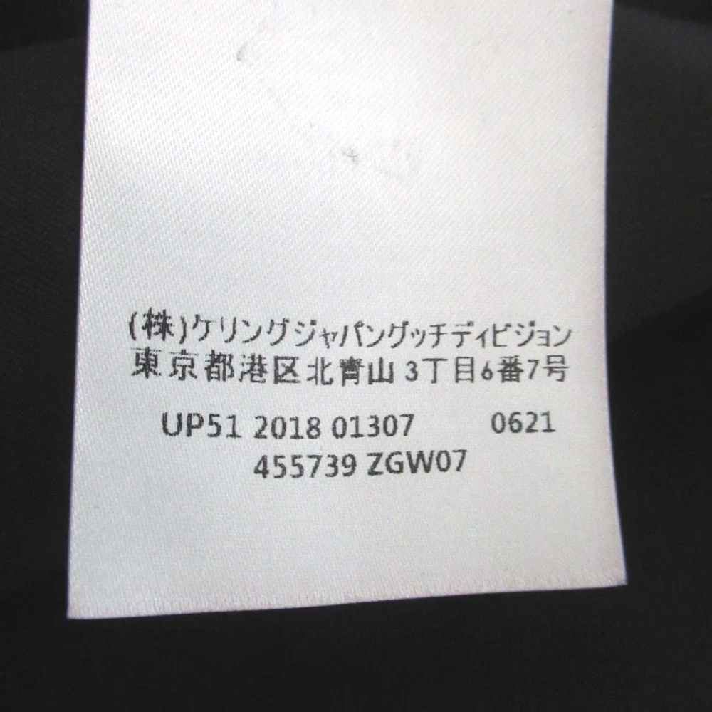 Cappotto Chester singolo lana Gucci taglia 36 nero r4_0714