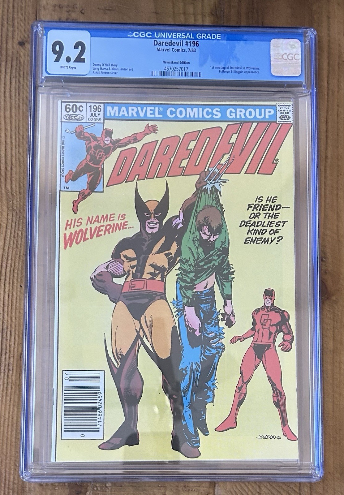 Daredevil #196 Value - GoCollect