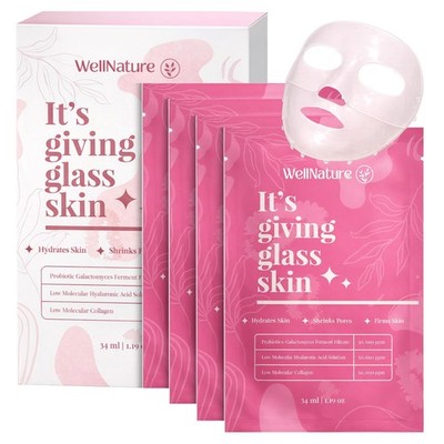WellNature's Bio-Collagen Overnight Face Mask, Hydrogel Sleeping Mask, Deep H...