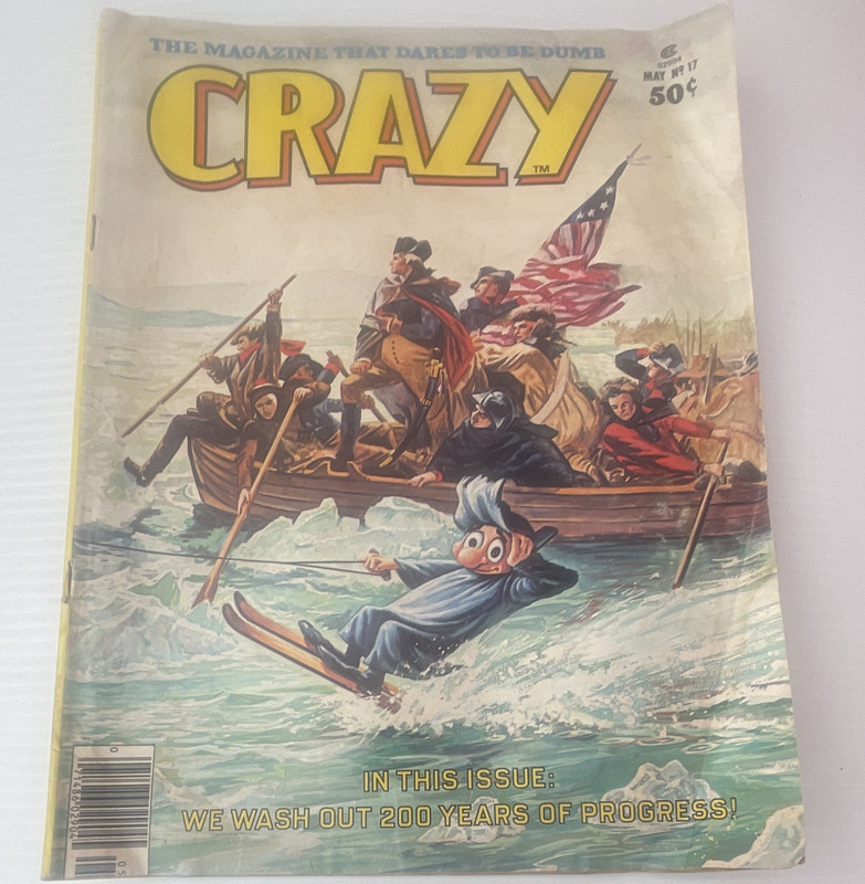 Crazy Magazine #17 May 1976 Humor & Satire Stan Lee Illustrated
