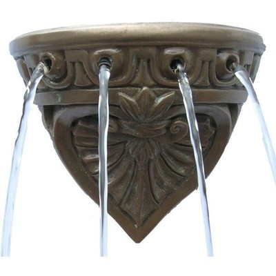 Pentair Wallsprings Rosette Fleur De Coeur Copper (5822905)