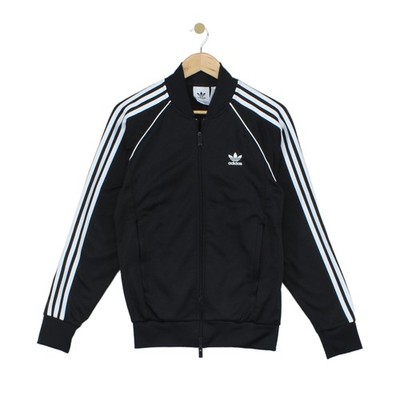 Adidas Sst Trainingsjacke Herren Größe S Schwarz Full Zip Freizeit