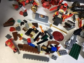 LEGO NINJAGO Samurai Mech 9448, Jet 9442, Cole&rsquo;s Tread Assault 9444 Not Complete