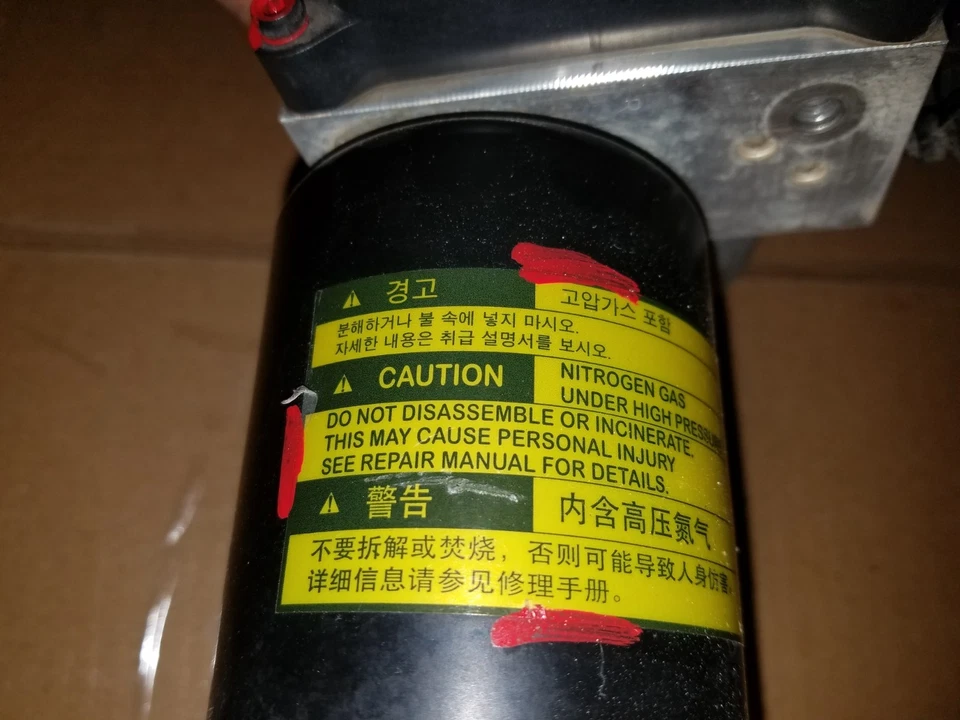 Hyundai Sonata 2011 2012 2013 2014 2015 híbrido antibloqueo motor bomba abs Foto 4 de 4
