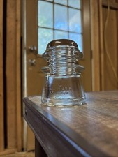 Vintage Armstrong No. 2 Clear Glass Insulator – Made in USA (1957, Mold 24)