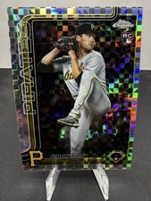 💥2025 Topps Chrome Update #USC142 Braxton Ashcraft X-Fractors RC Rookie Pirates