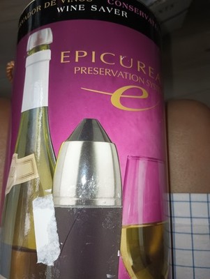 Epicurean Wine & Champagne Preservation System Wine/Champagne Saver