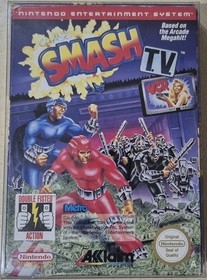 Smash TV NES Nintendo Complete Genuine Box + Manual PAL-A