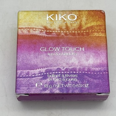 Kiko Milano Glow Touch Lips & Cheeks - Shade 102 - Wave Hibiscus