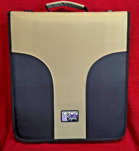 Crop in Style Collecting and Scrapbooking 3-Ring Binder With 8 Inserts