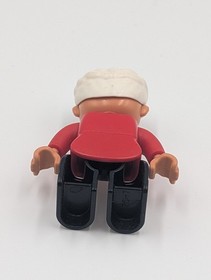 Lego Duplo Santa's Winter Holiday 10837 replacement Santa Claus Figure Christmas