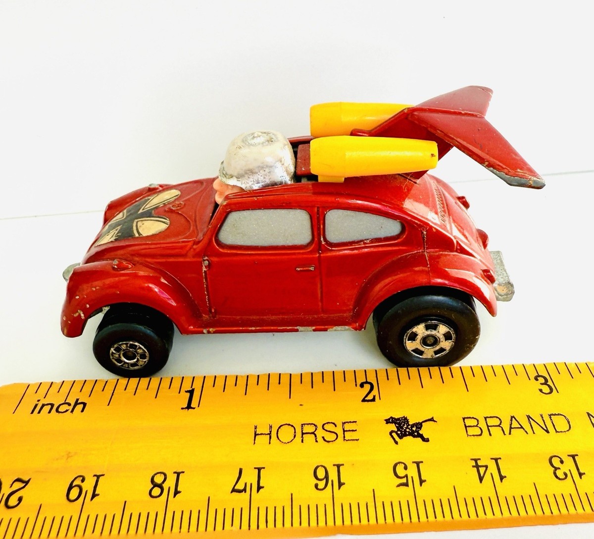 Lesney Matchbox Superfast Flying Bug No.11 1972 Red Baron Iron