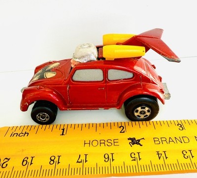 Lesney Matchbox Superfast Flying Bug No.11 1972 Red Baron Iron
