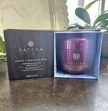 Tatcha The Violet-C Radiance Mask 1.7 oz./50ml NIB!  $70 MSRP