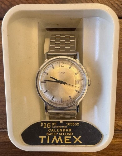vintage timex mens watch 1970s