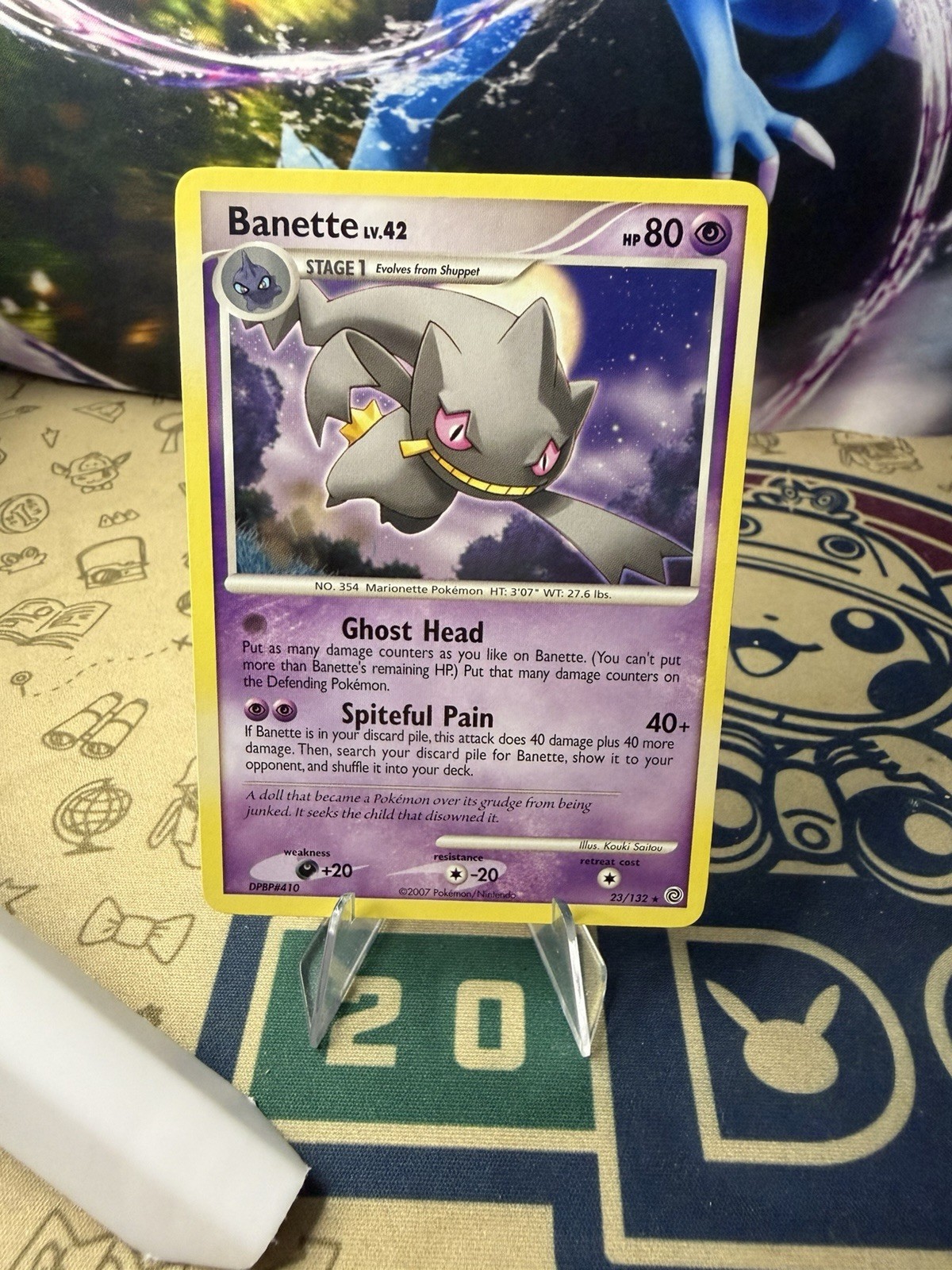 Banette - 23/132 - Rare Pokemon TCG Diamond & Pearl Secret Wonders