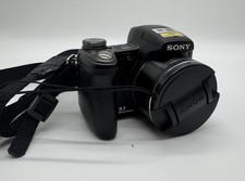 Sony Cyber-shot DSC-H50 9.1MP Digital Camera – Black – No Charger – Flash Issue