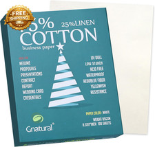 75  Cotton 25  Linen Business Paper  85Gsm 8 ...