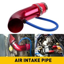 Universal Car Cold Air Filter Adapter Feed Enclosed Induction Intake Pipe Hose