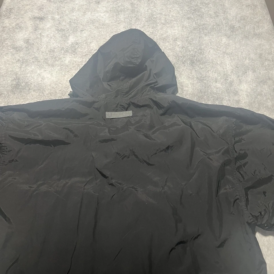 Structure Sport Rare Vintage 90s Anorak Windbreaker Jacket Black Size XL Nylon - Image 4 of 4