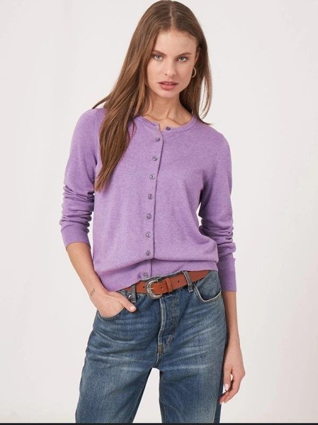 Women White Stuff Sweater Pink Cotton 38 / M / 46