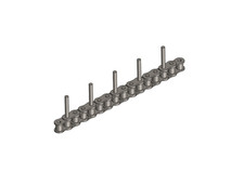Rollenkette &frac12;&ldquo; x7,75mm 08B-1 (jeder 3. Bolzen einseitig 29mm verl&auml;ngert)