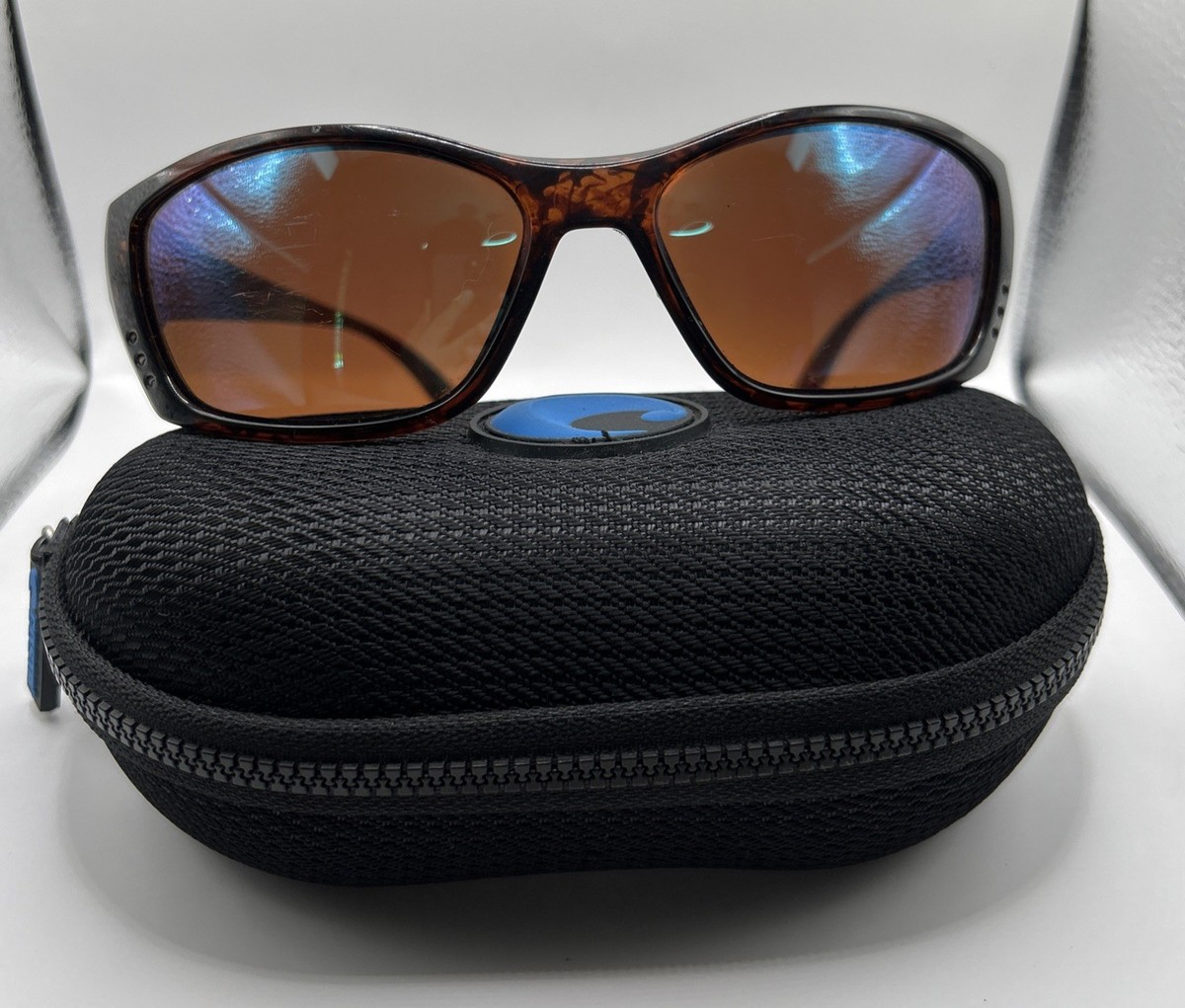 Authentic Costa Del Mar FISH FS 10 Tortoise Frame/Blue 