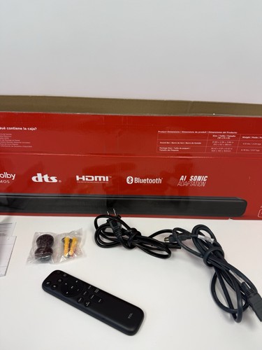 TCL S45H 2.0 Channel Sound Bar - New in Box, Bluetooth, Dolby Atmos - Picture 5 of 24
