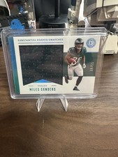 2019 Panini Encased - Substantial Rookie Swatches Miles Sanders Sapphire /50