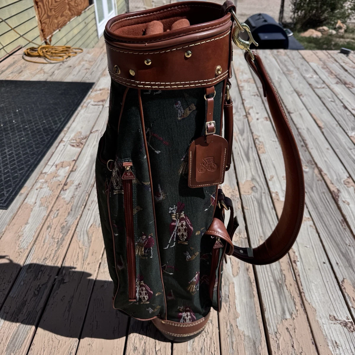 Daiwa Leather Golf Bags with Vintage for sale | eBay